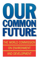Copertina  Our common future