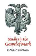 Copertina  Studies in the Gospel of Mark