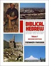 Copertina  Biblical Hebrew step by step