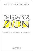 Copertina  Daughter Zion : meditations on the Church's Marian Belief