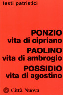 Copertina  Vita di Cipriano. Vita di Ambrogio. Vita di Agostino