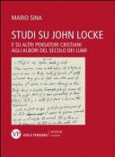 Copertina  Studi su John Locke e su altri pensatori cristiani agli albori del secolo dei lumi
