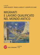 Copertina  Migranti e lavoro qualificato nel mondo antico