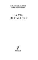 Copertina  La via di Timoteo