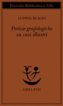 Copertina  Perizie grafologiche su casi illustri