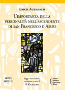 Copertina  L'importanza della personalità nell'ascendente di san Francesco d'Assisi